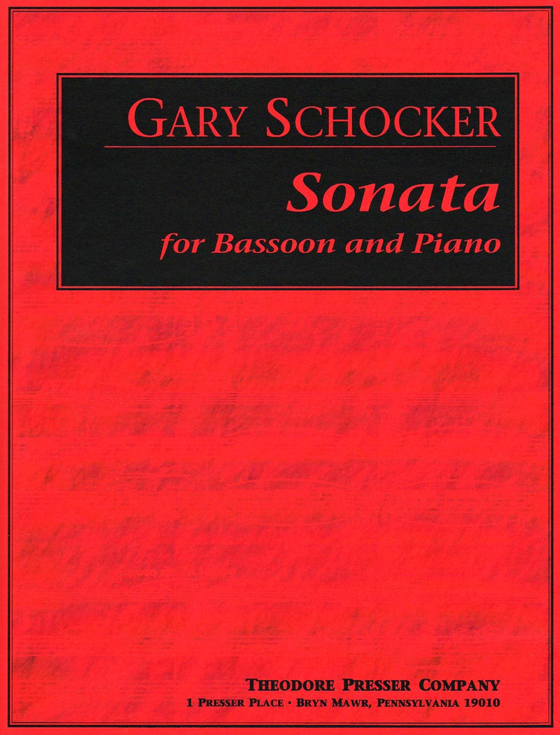 Sonata for Bassoon and Piano (Score & Parts)