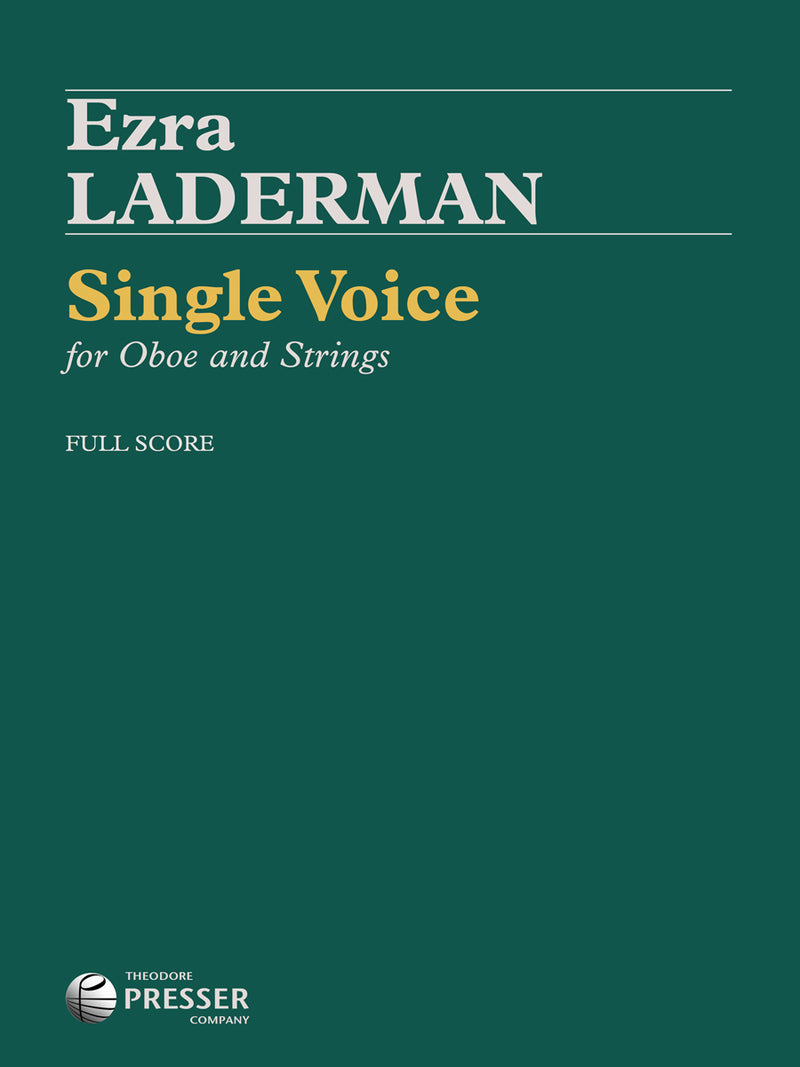Single Voice for Oboe and String Quartet