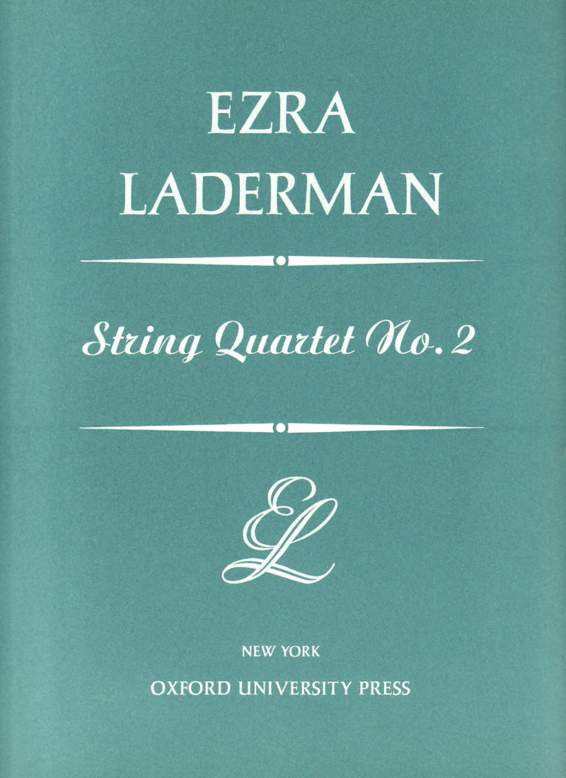 String Quartet No. 2 (Score Only)