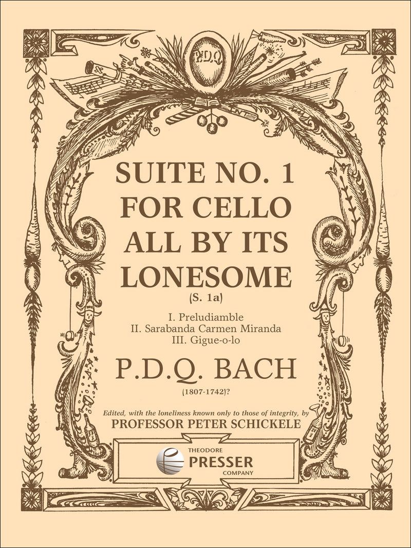 Suite No. 1 for Cello All By Its Lonesome