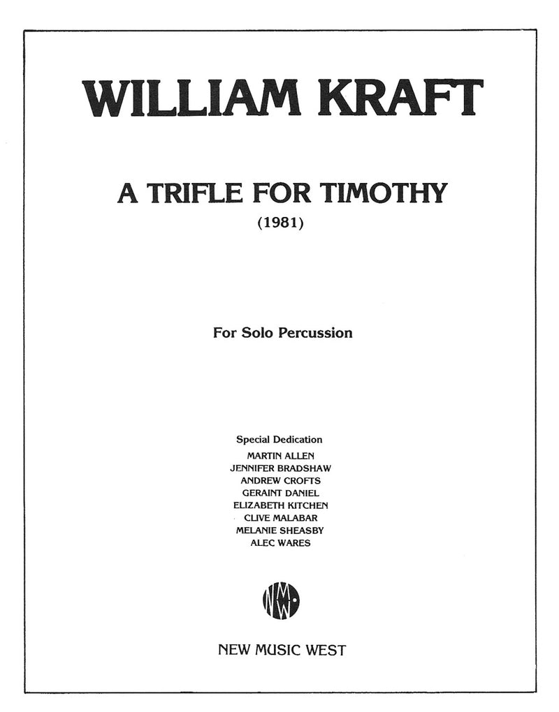 A Trifle for Timothy (1981)