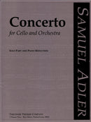 Concerto For Cello and Orchestra (Piano Reduction)