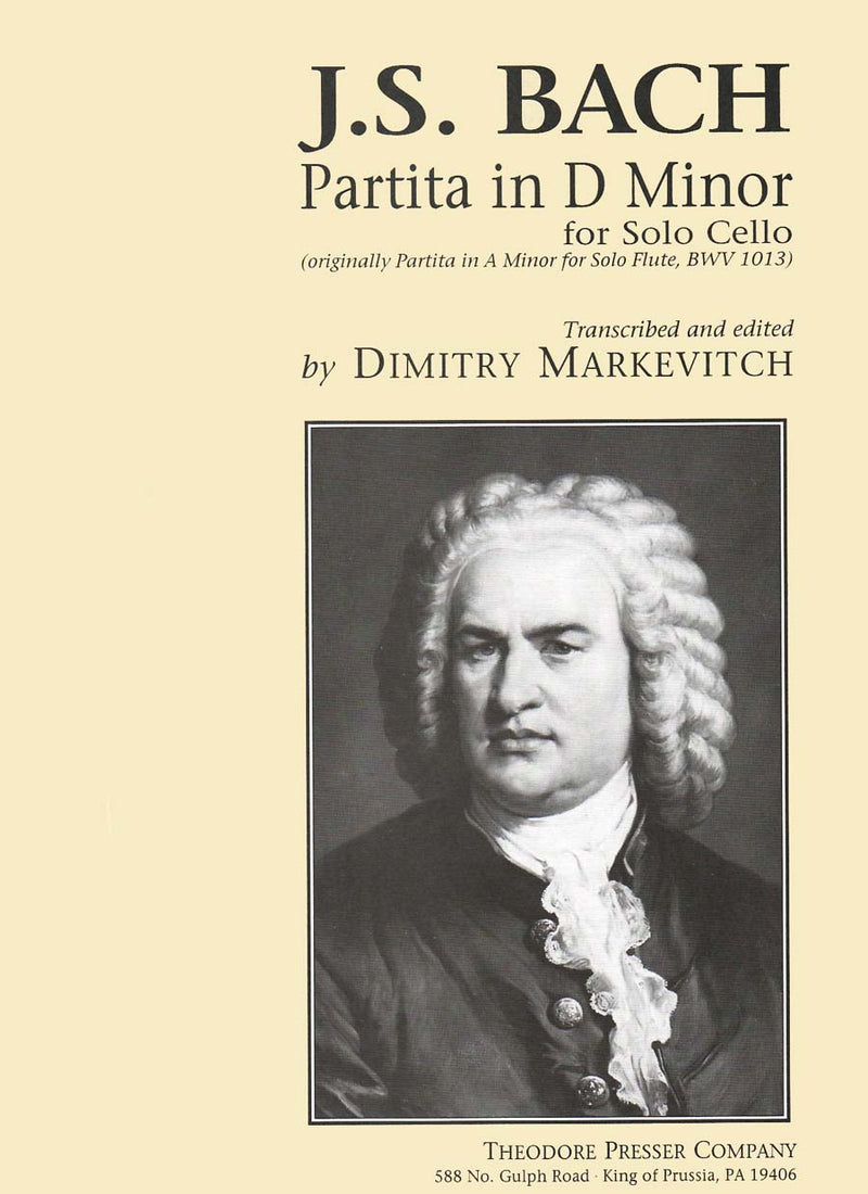 Partita In D Minor (Bwv 1013)