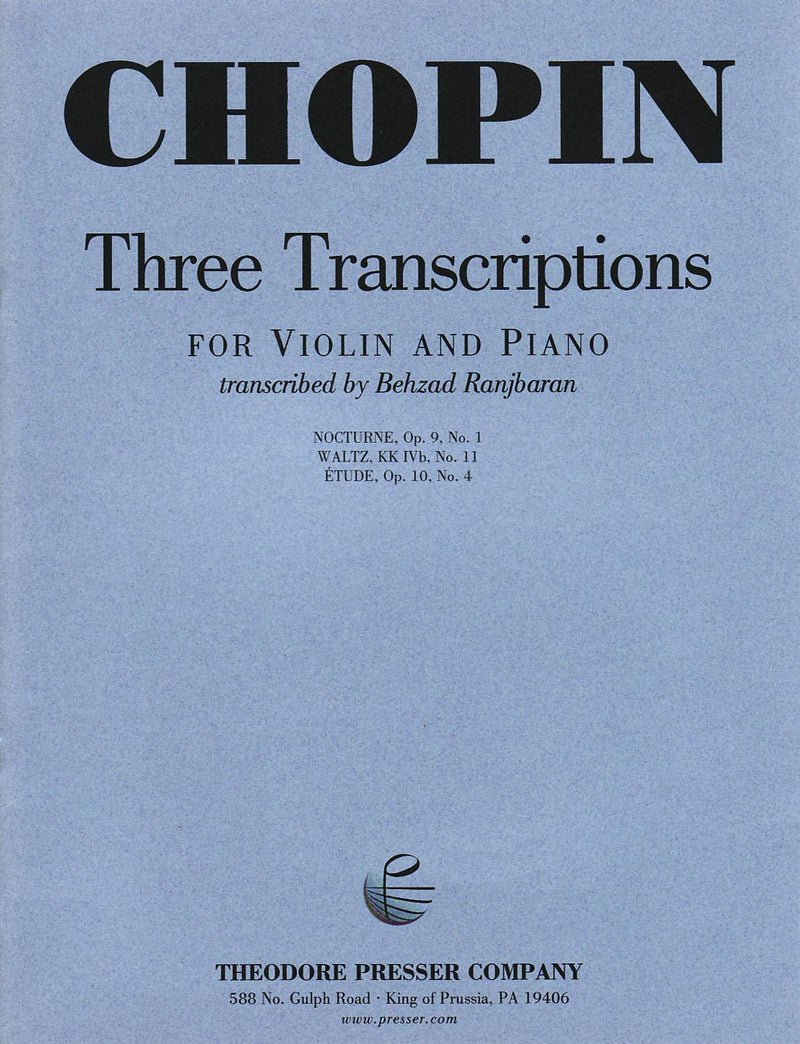 Three Transcriptions