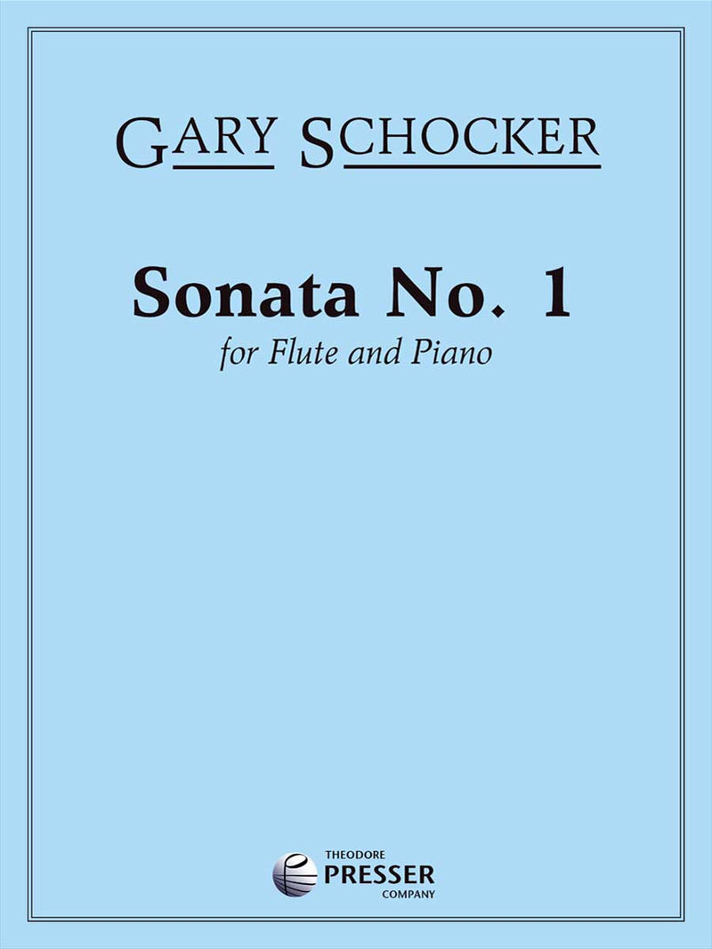 Sonata No. 1 for Flute and Piano (Score with Part)