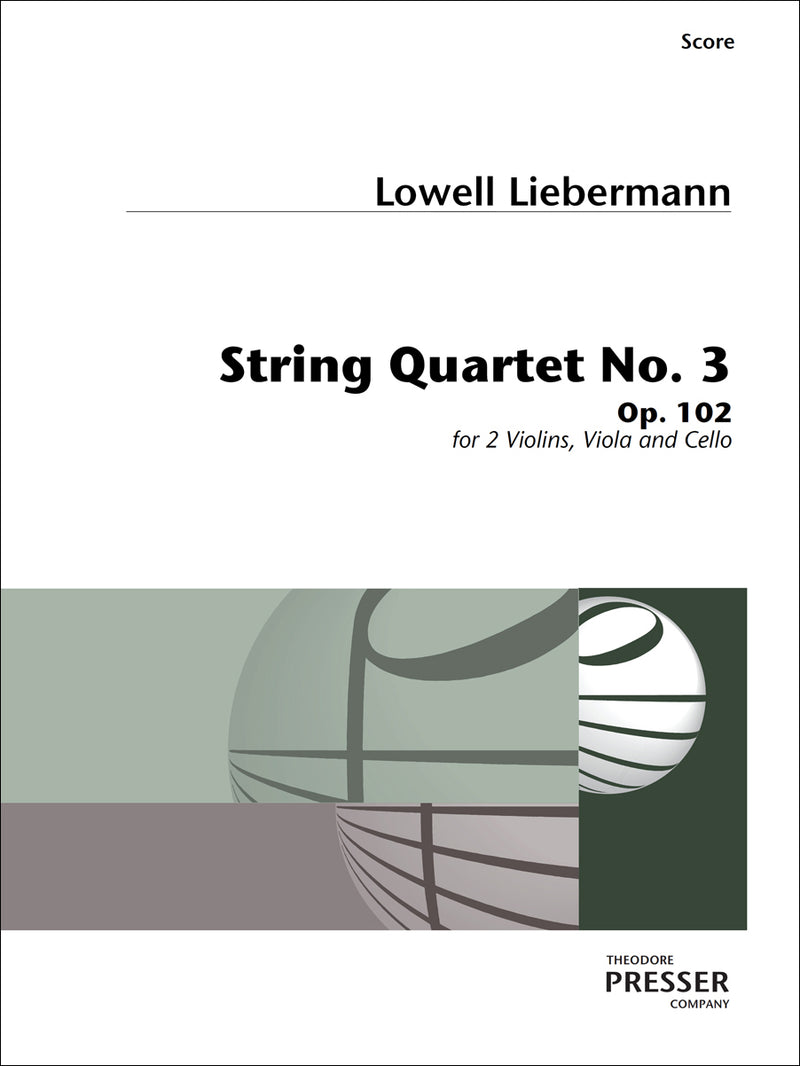 String Quartet No. 3 (Score & Parts)