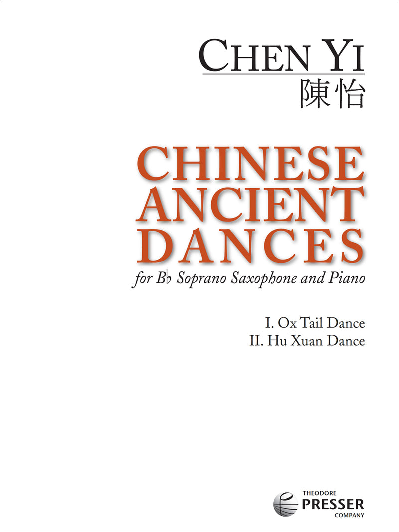 Chinese Ancient Dances (Soprano Saxophone and Piano)