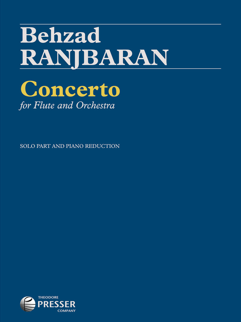 Concerto For Flute and Orchestra (Score with Part)