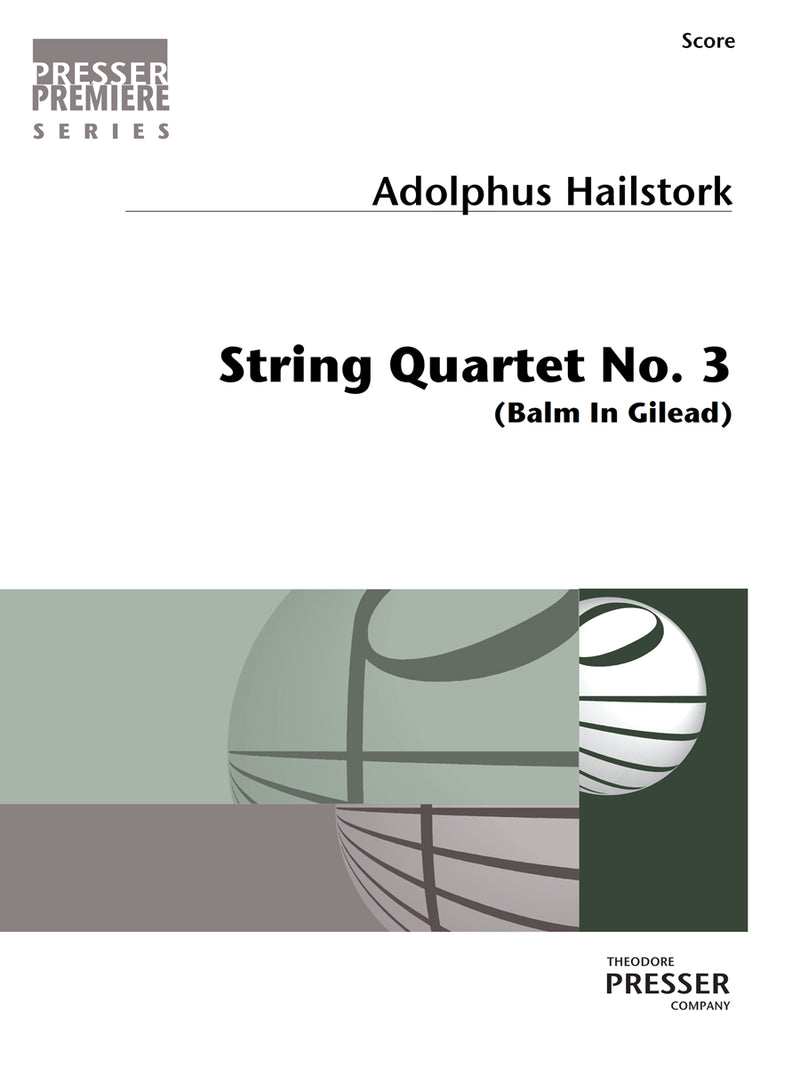 String Quartet No. 3 (Score Only)