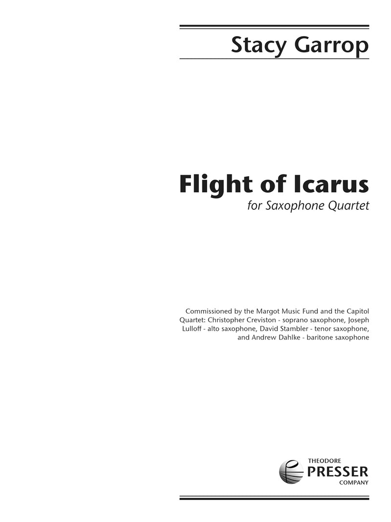 Flight Of Icarus (Score & Parts)