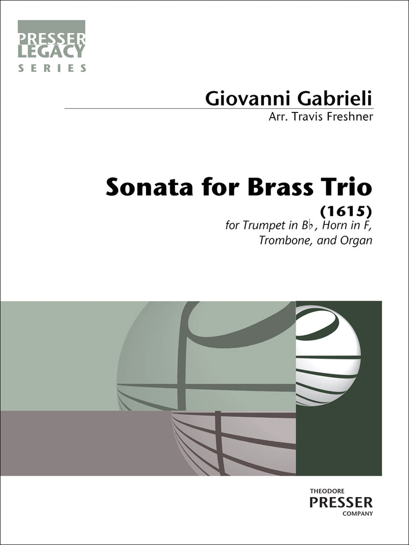 Sonata For Brass Trio (1615) (Score & Parts)