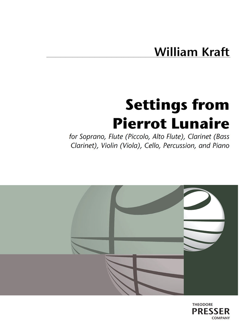 Settings From Pierrot Lunaire (Study Score)