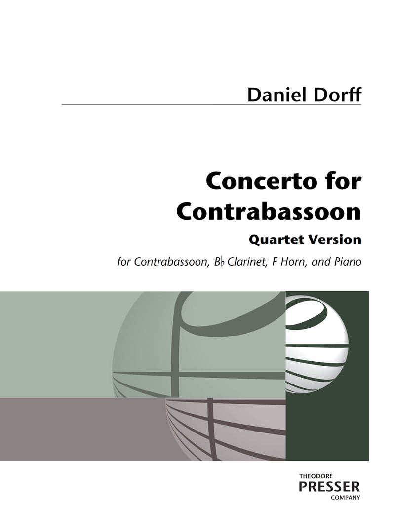 Concerto for Contrabassoon (Piano Reduction)