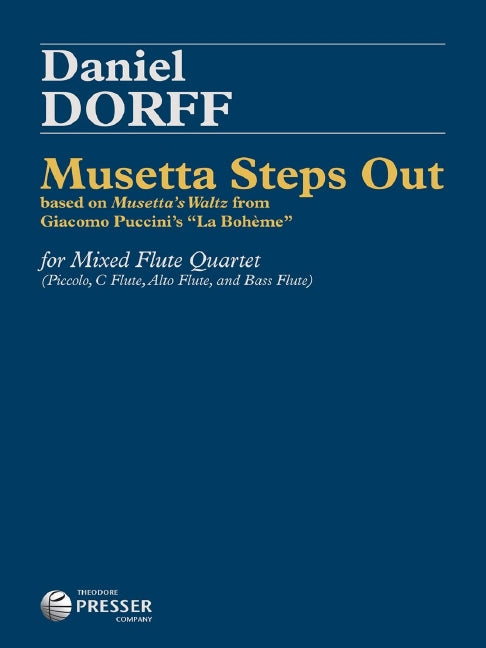 Musetta Steps Out (piccolo, flute, alto flute and bass flute)