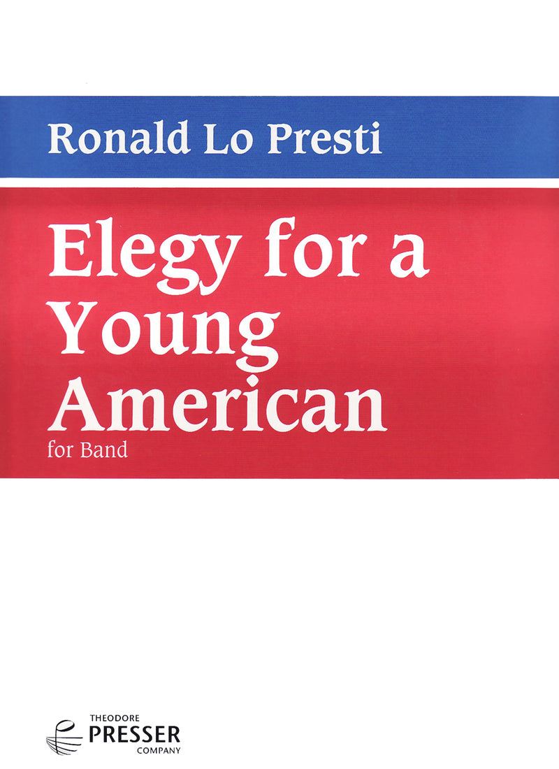 Elegy for A Young American (Score & Parts)