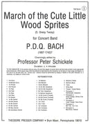 March of The Cute Little Wood Sprites (Score Only)