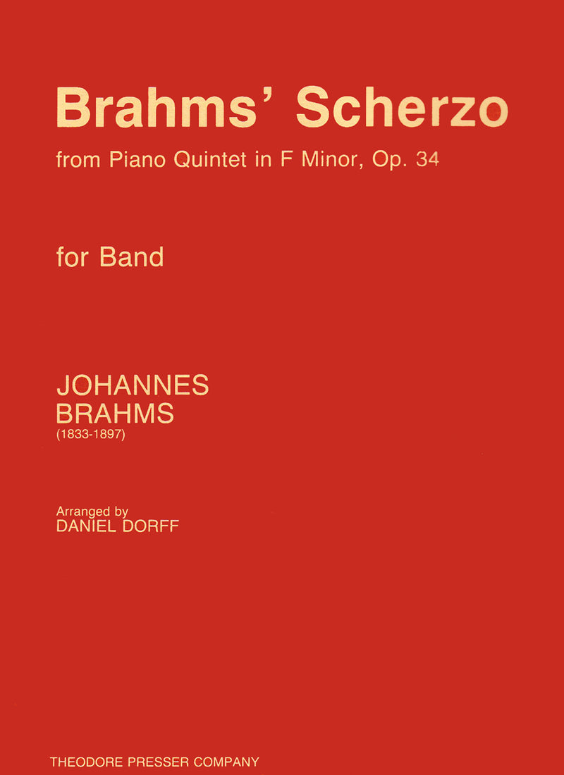Scherzo from Piano Quintet In F Minor