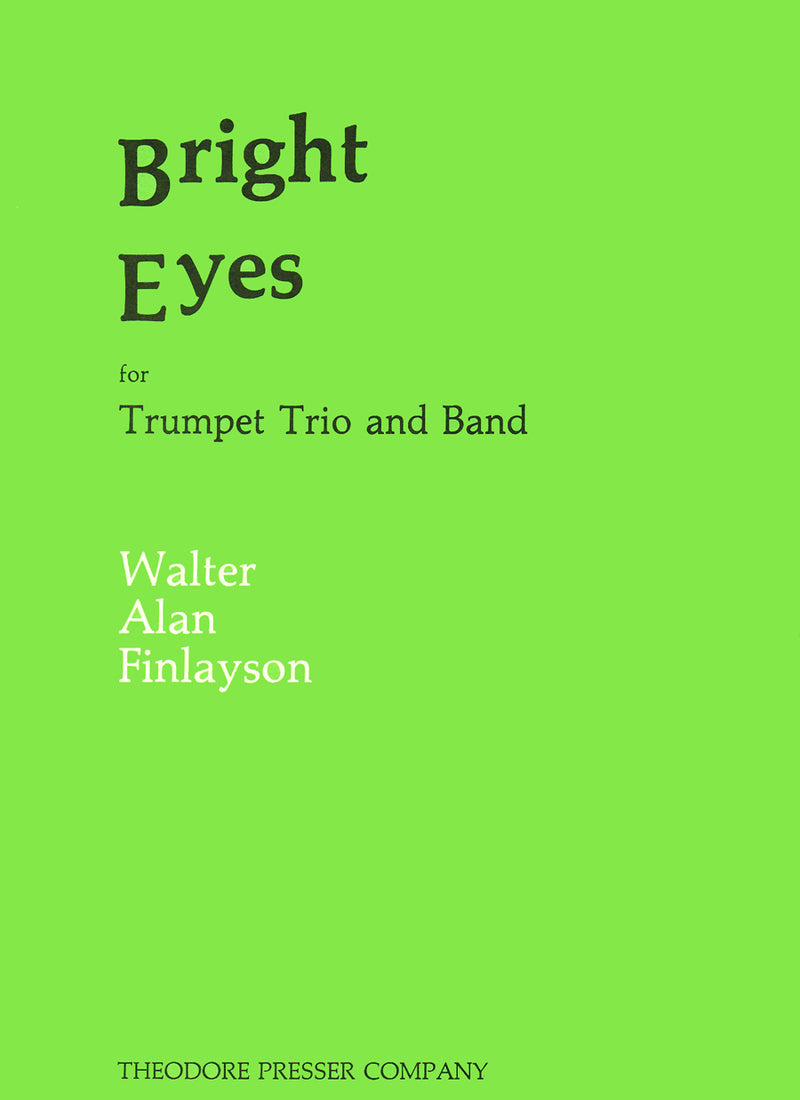Bright Eyes (For Trumpet Trio and Band)