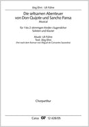 Die seltsamen Abenteuer von Don Quijote und Sancho Pansa（合唱楽譜）