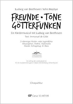 Freunde, Töne, Götterfunken（合唱楽譜）