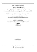 Der Freischütz（合唱楽譜）