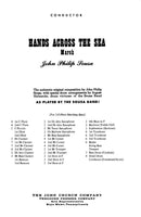 Hands Across The Sea, Marching Band (Condensed Score)