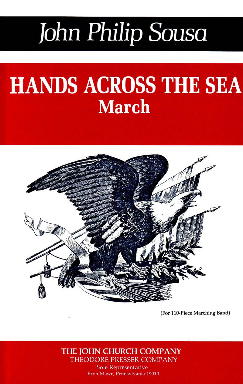 Hands Across The Sea, Marching Band (Score & Parts)