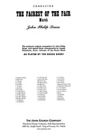 The Fairest of The Fair, Concert Band (Condensed Score)