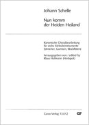 Nun komm, der Heiden Heiland (Score)