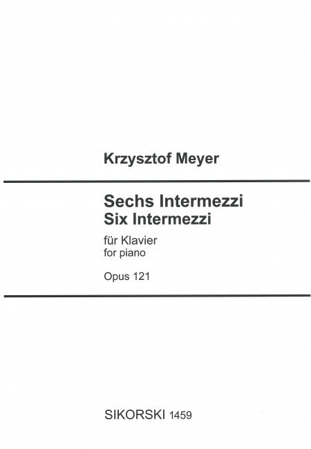 6 Intermezzi op. 121