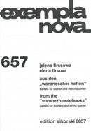Aus den "Woronescher Heften" op. 121