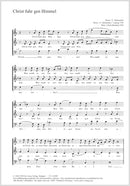 Christ fuhr gen Himmel