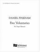 Five voluntaries for organ manuals