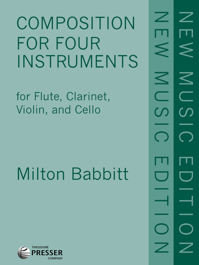 Composition for Four Instruments (Score & Parts)