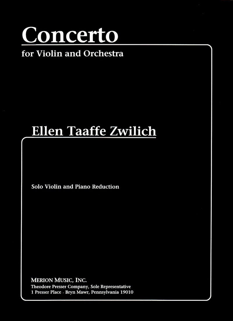 Concerto for Violin and Orchestra (Score with Part)