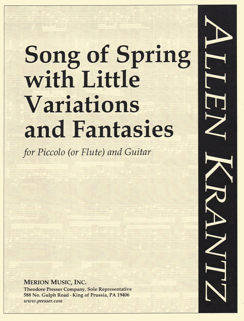 Song Of Spring With Little Variations & Fantasies