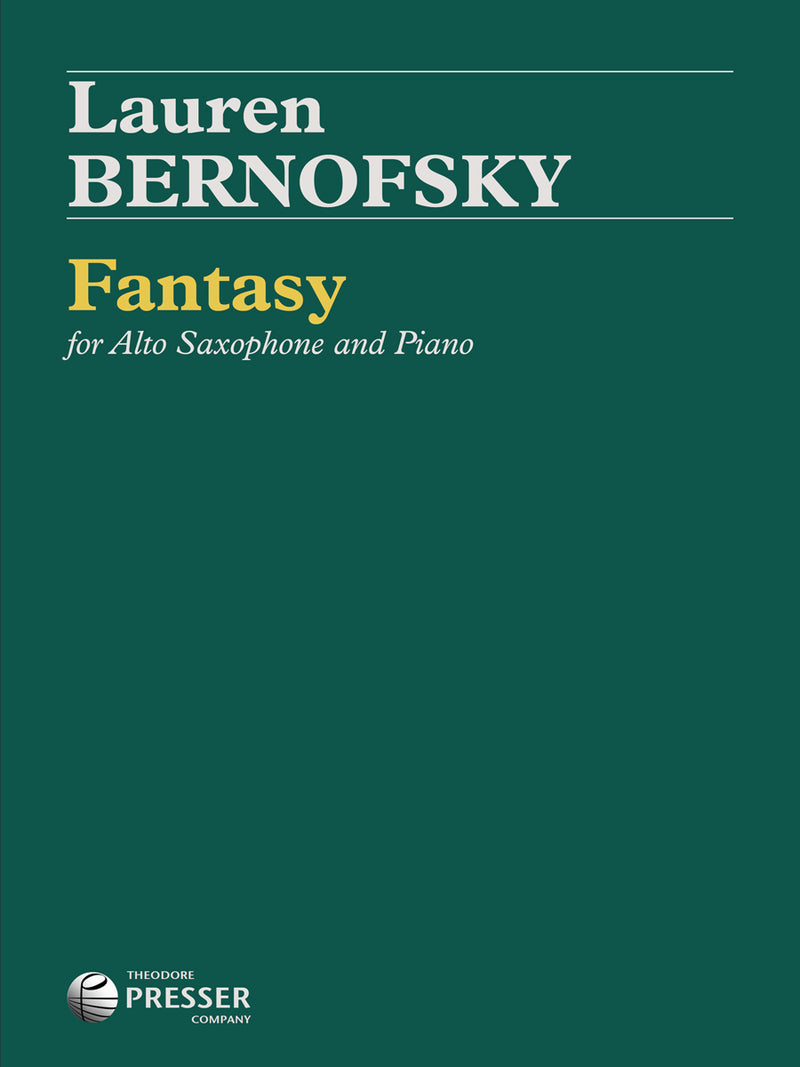 Fantasy for Alto Saxophone and Piano