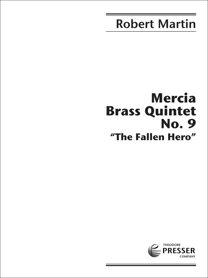 Mercia Brass Quintet No. 9 (Score & Parts)