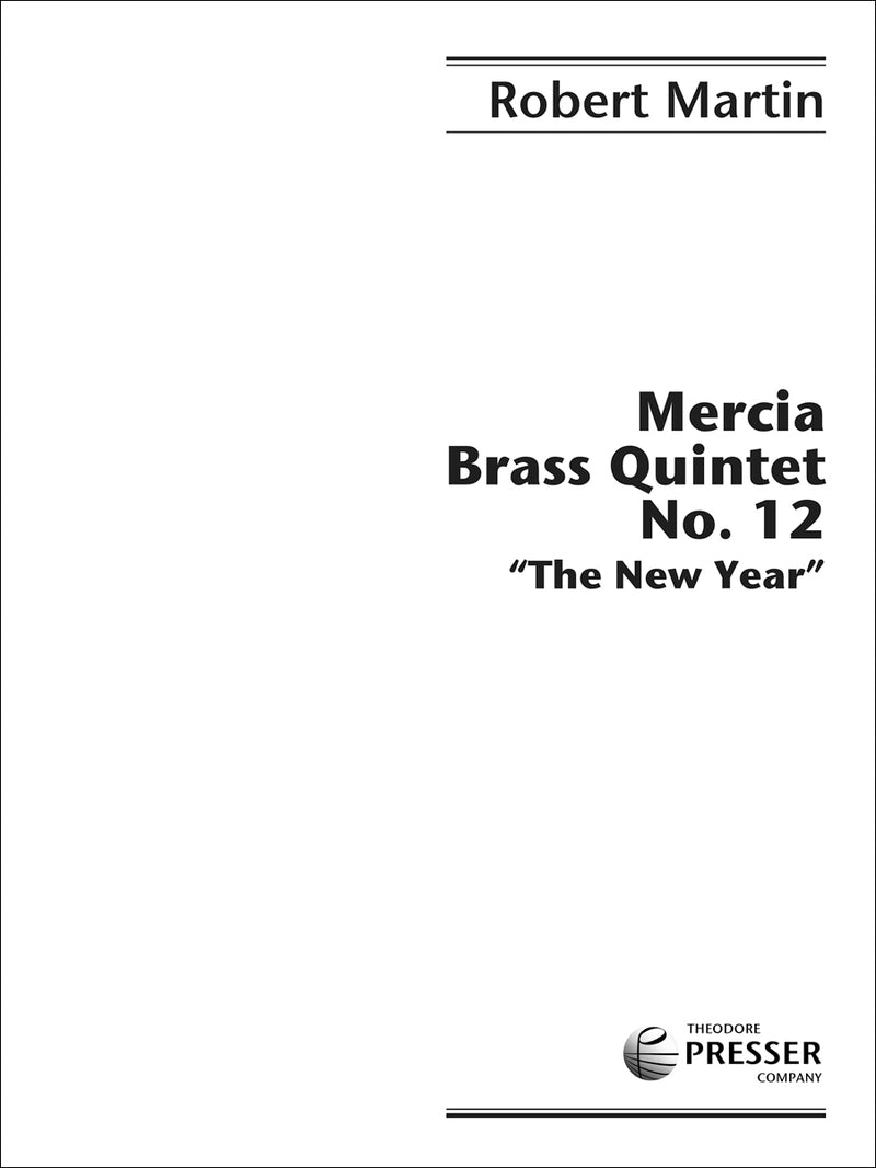 Mercia Brass Quintet No. 12 (Score & Parts)