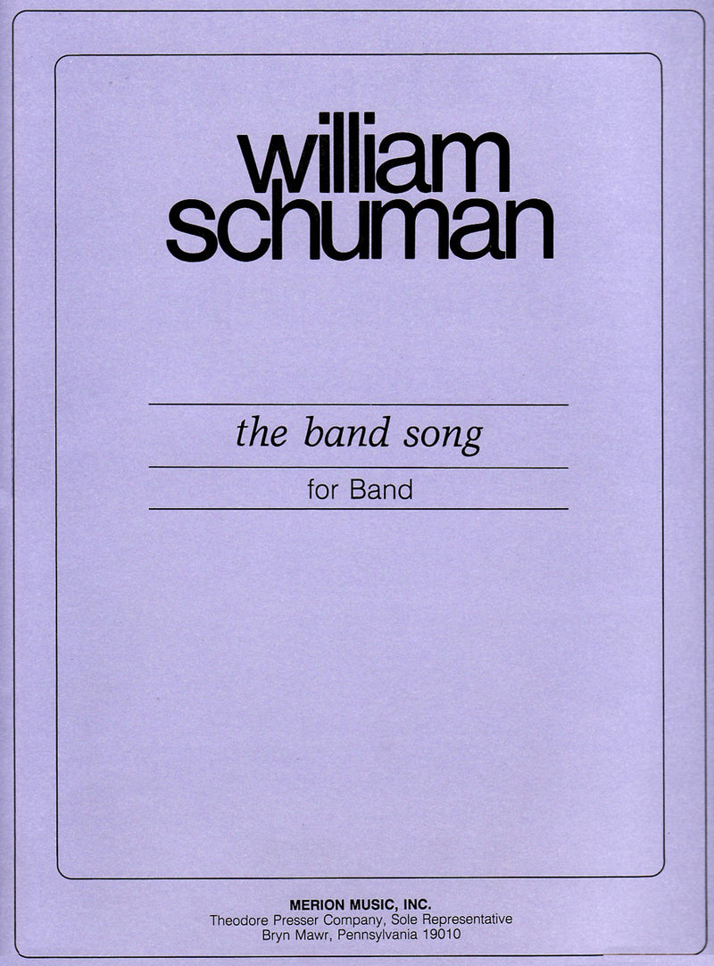 The Band Song (Score & Parts)