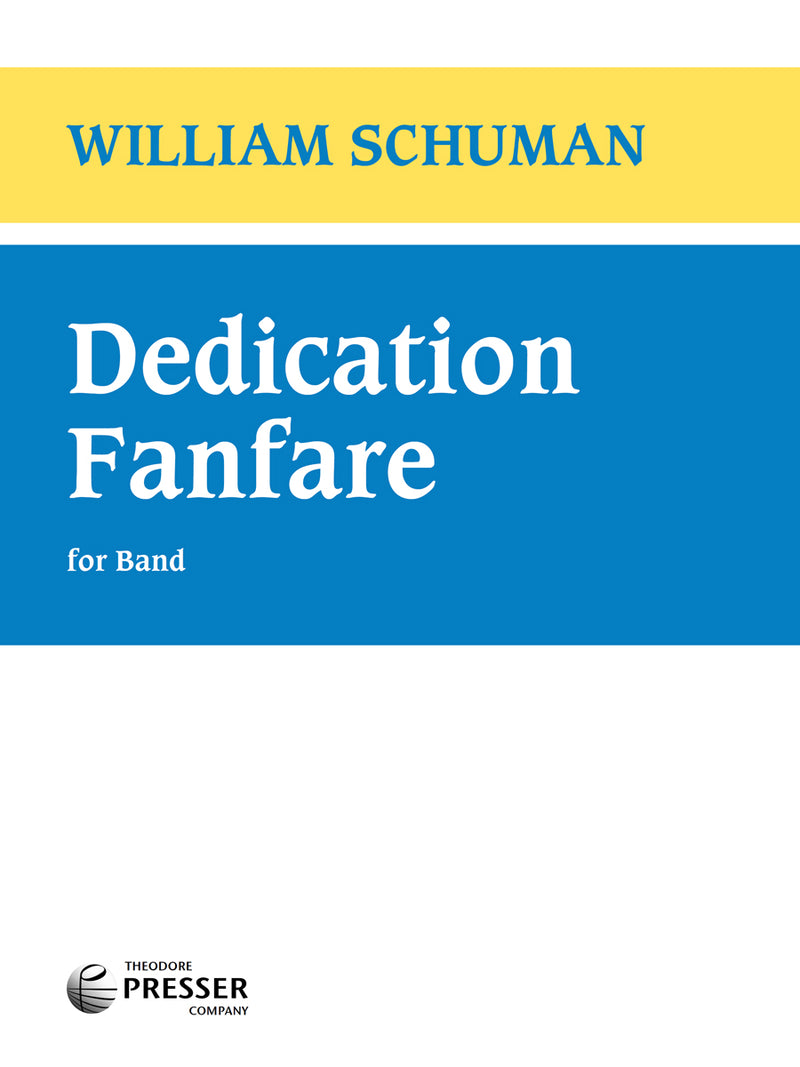 Dedication Fanfare (Score & Parts)