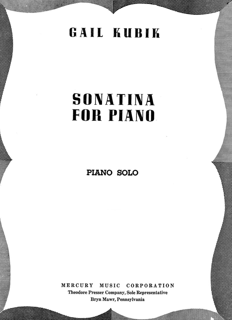 Sonatina for Piano