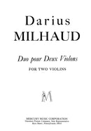 Duo Pour Deux Violons