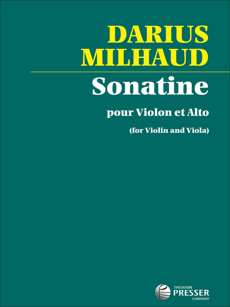 Sonatine (Violin and Viola)