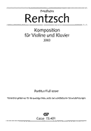 Komposition für Violine und Klavier