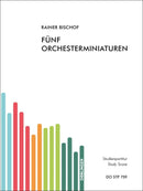 Fünf Orchesterminiaturen（ポケット・スコア）