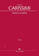 Historia di Jephte (Continuo part)