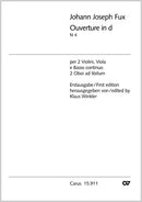 Ouverture in d, KV N 4 (Score)