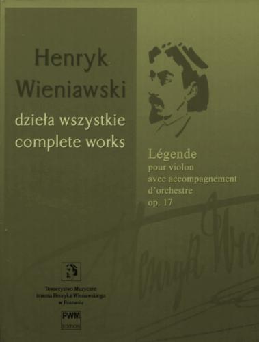 Légende: pour violon avec accompagnement d'orchestre Op. 17 (Complete Works)