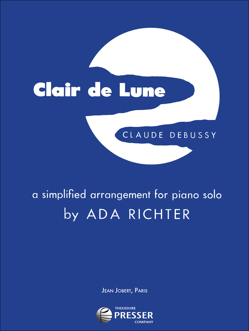 Clair de Lune: A Simplified Arrangement for Piano Solo